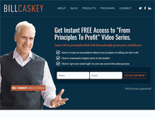 Tablet Screenshot of billcaskey.com